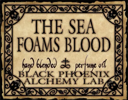 The Sea Foams Blood Perfume Oil