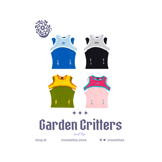 Garden Critter Knit Top