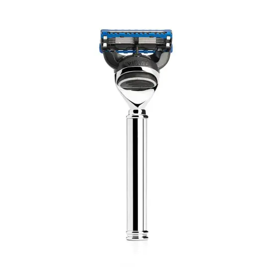 MÜHLE TRAVEL Razor, Gillette® Fusion™ Razor, Chrome