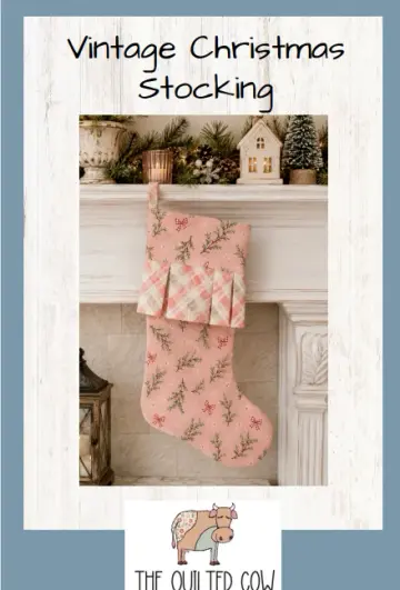 Vintage Christmas Stocking