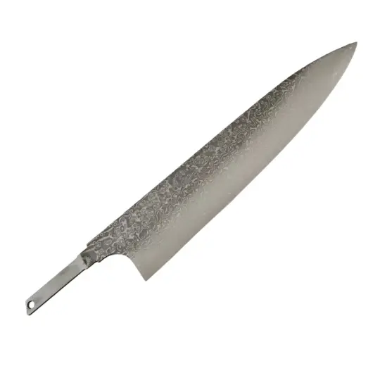 Kei Kobayashi SG2 / R2 Damascus 210mm Gyuto Blade Only