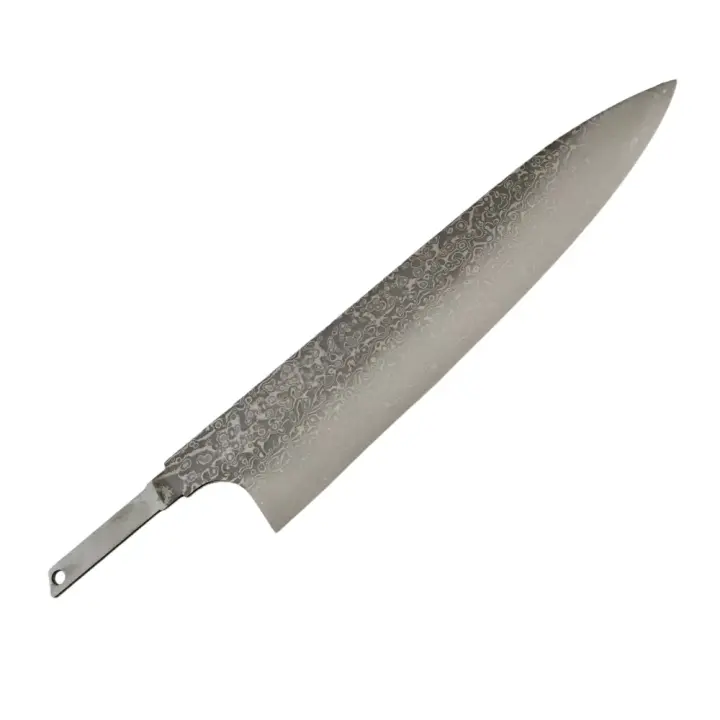 Kei Kobayashi SG2 / R2 Damascus 210mm Gyuto Blade Only
