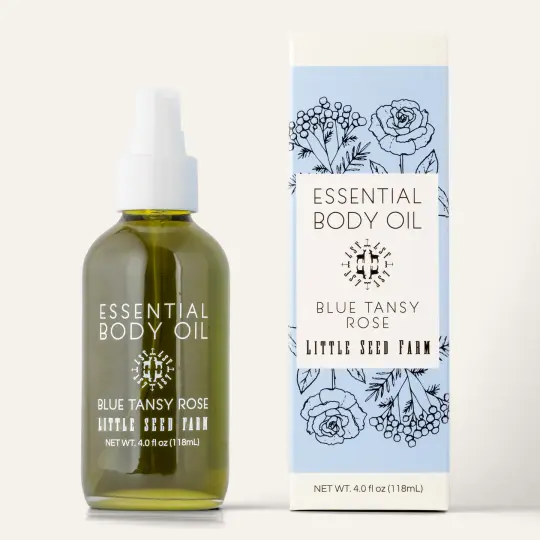 Blue Tansy Rose Body Oil