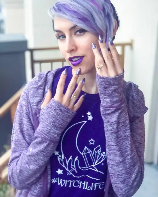 #WitchLife Crystals & Moon Unisex Tee