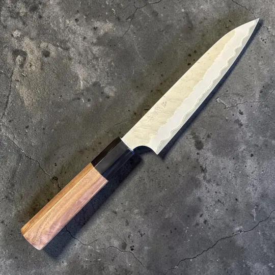 Nigara Aogami Super Migaki Tsuchime Petty 150mm