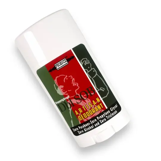 Doppelgänger Dbl SOB Natural Deodorant | Sport Strength | Homage To A Fresh, Nostalgic, 90's Classic!