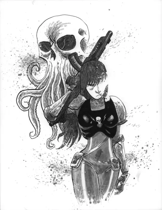 BLACKHOLERS Print #2C Original Art