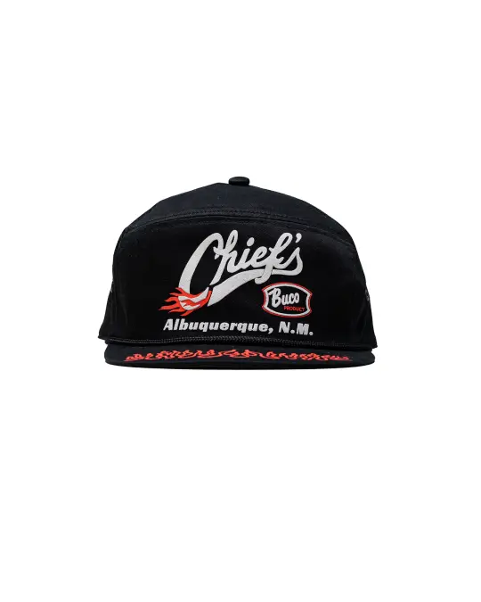 The Real McCoy's BA26002 Buco Rope Cap / Chiefs Black/Red