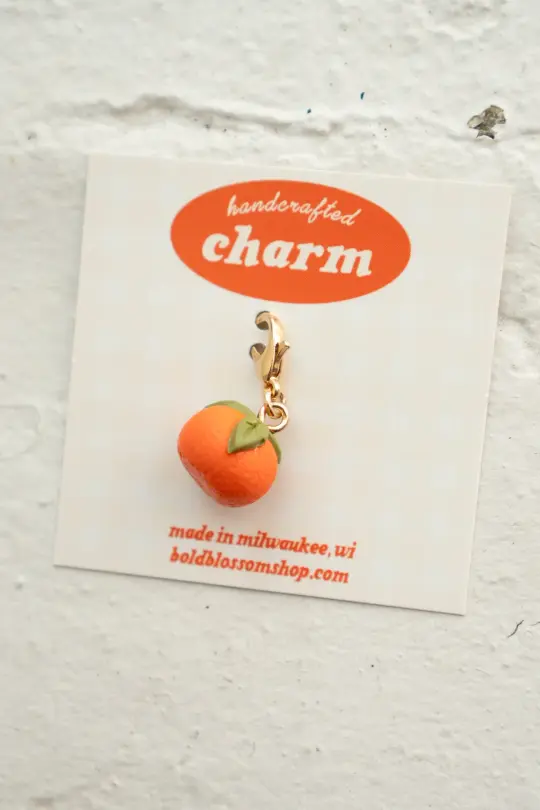 Tiny Clementine Charm