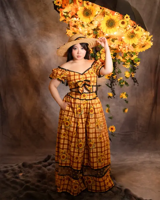 Sunflower Carousel Pants (Pre-Order CLOSED)(ESD: November 15th - 30th, 2026)