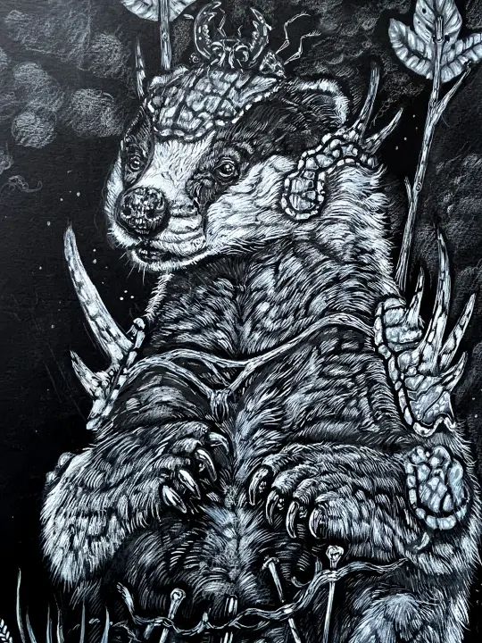 "Master of tools" original illustration