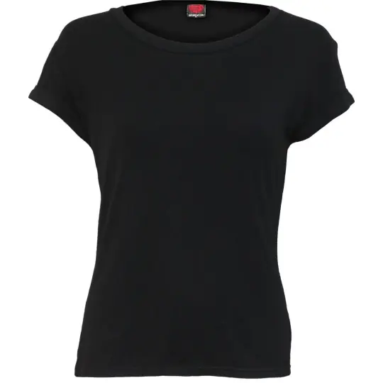 Urban Fashion Boatneck Cap Sleeve Top - Street Style Goth Top - Alternative Fashion