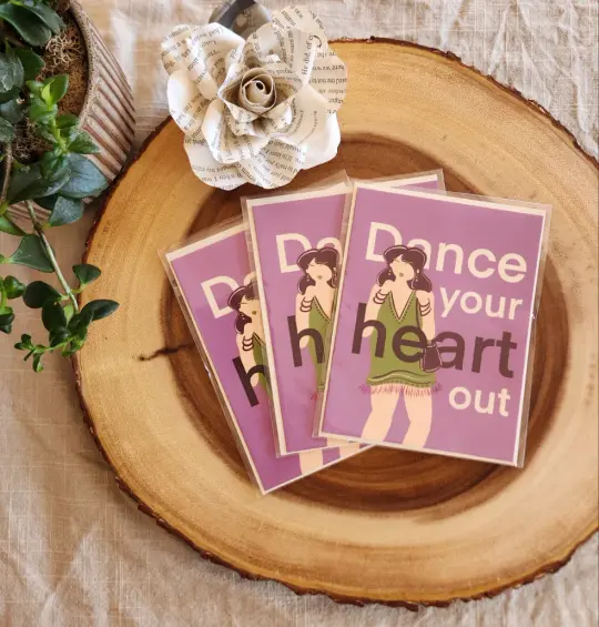 Dance Your Heart Out Greeting Card