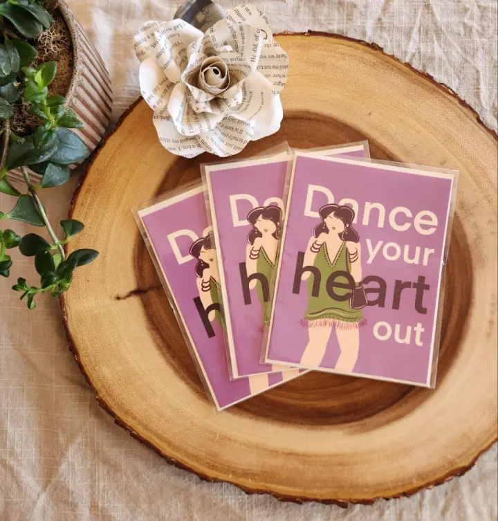 Dance Your Heart Out Greeting Card