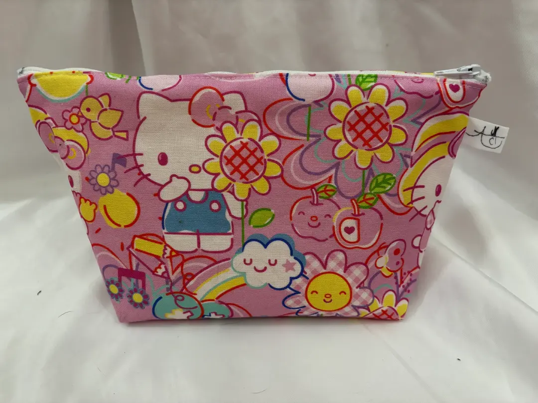 Groovy Cat Zipper Pouch