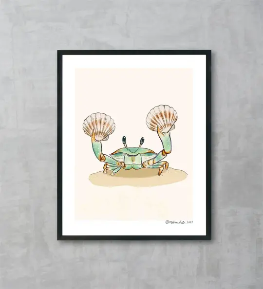 Let's Shell-ebrate Punny Fine Art Print