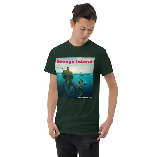 Strange Island Short Sleeve Heavyweight Sturdy Cut T-Shirt