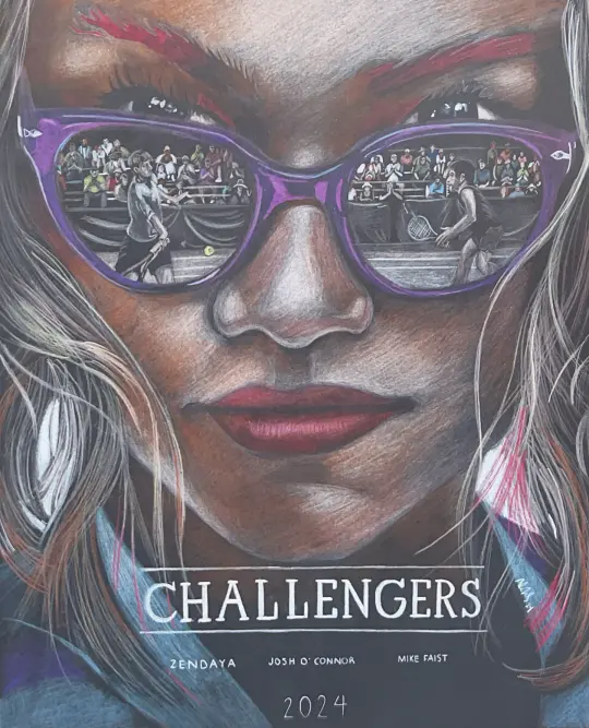 “We went somewhere really beautiful together.” CHALLENGERS Art Print