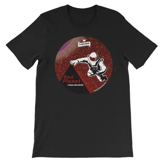 Red Planet Unisex Short Sleeve T-shirt | OG Design