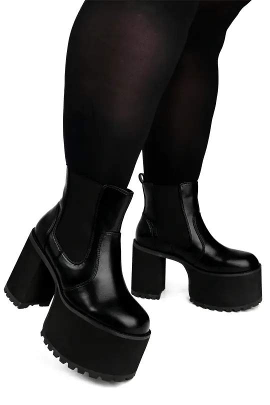Platform Chelsea Boots