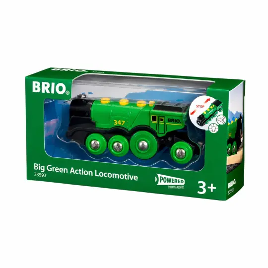 Big Green Action Locomotive