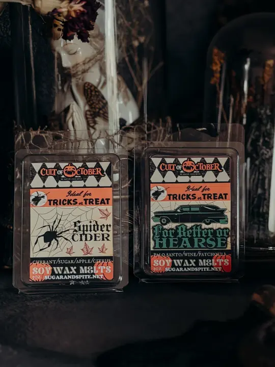 HALLOWEEN 2026 WAX MELT CLAMSHELLS