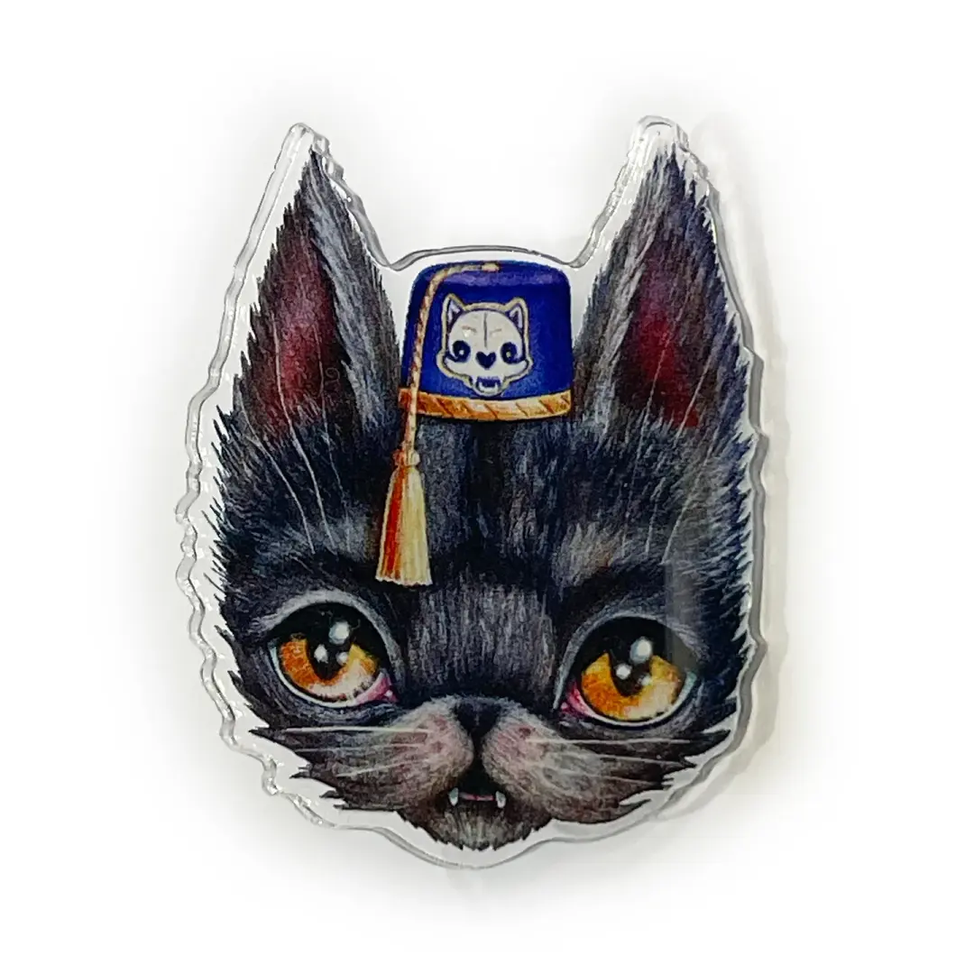 Cat Skull Club (Pin)