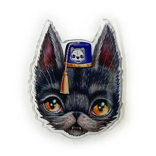Cat Skull Club (Pin)