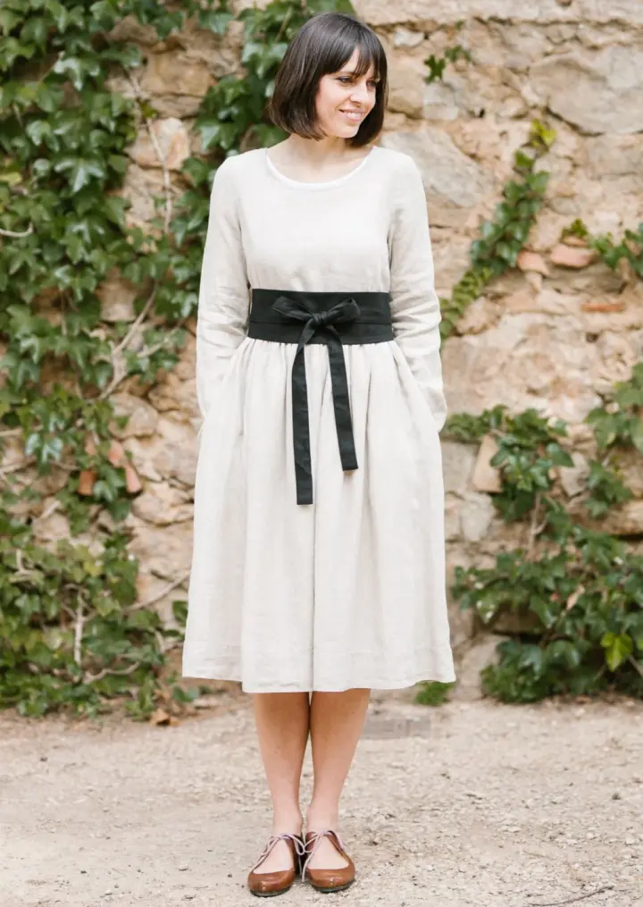 Ribbon – Adjustable Linen Waist Wrap