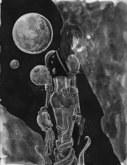 BLACKHOLERS Print #2B Original Art