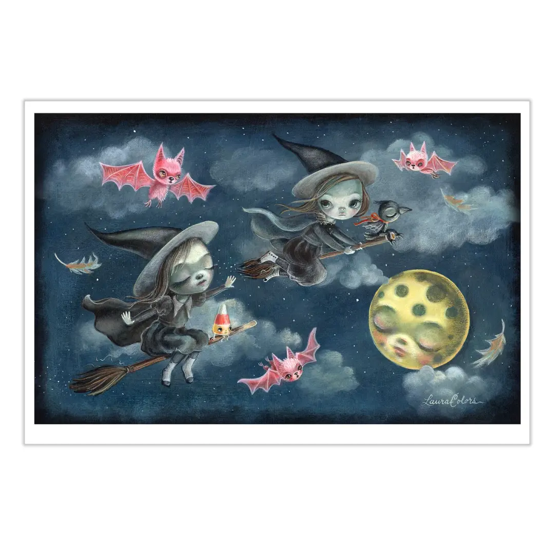 Where Pink Bats Fly (Print)