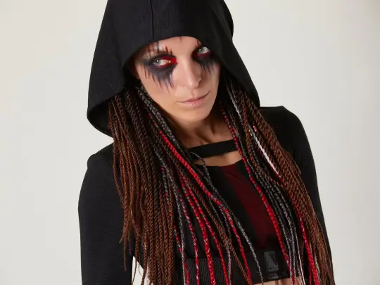 SH20 Women's hooded shrug