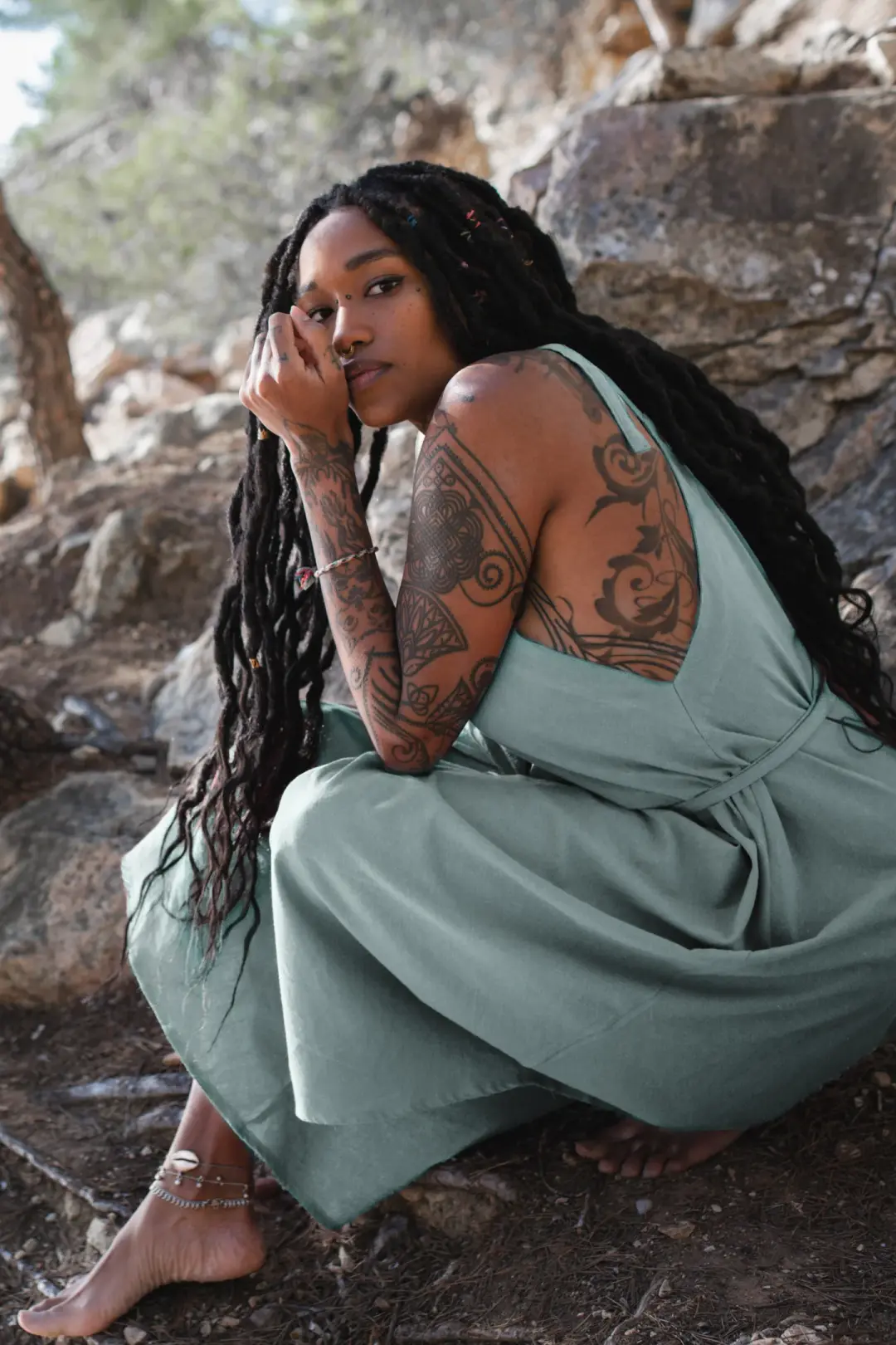 Raw Cotton Jumpsuit Amaseena Sage