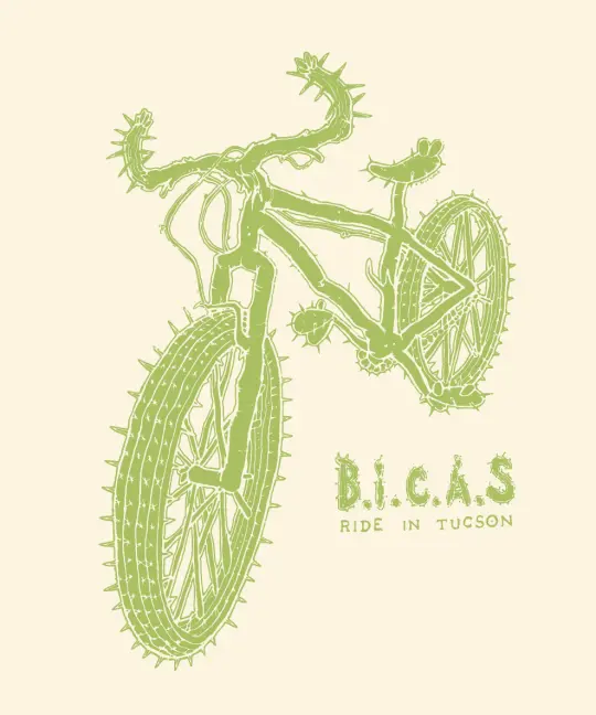 BICAS Cactus Bike Tee