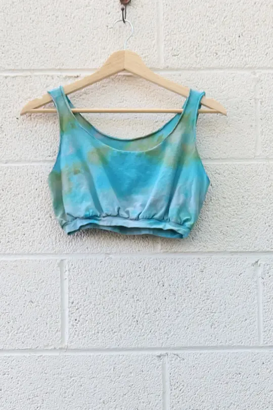 OOAK - Eos Banded Bra / S / Stretch Cotton / Ice Dye (371)