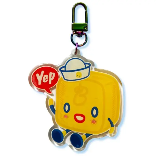 Butterboy, Yep Acrylic Charm