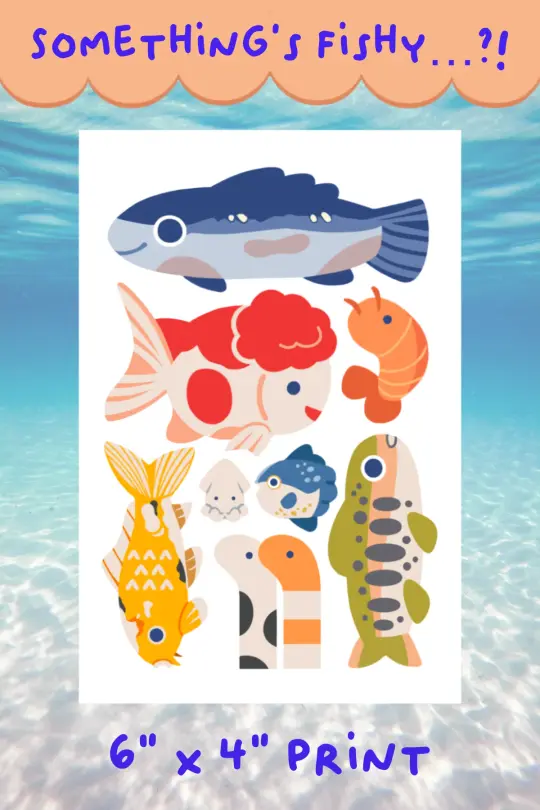 fish print