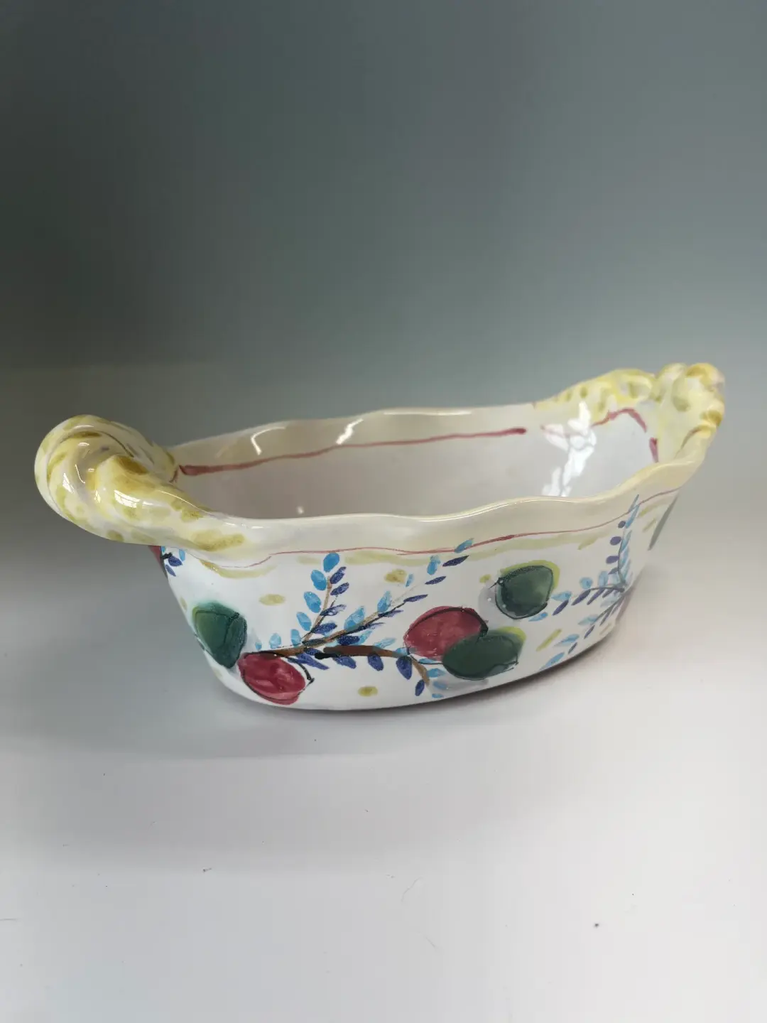 Oval open casserole