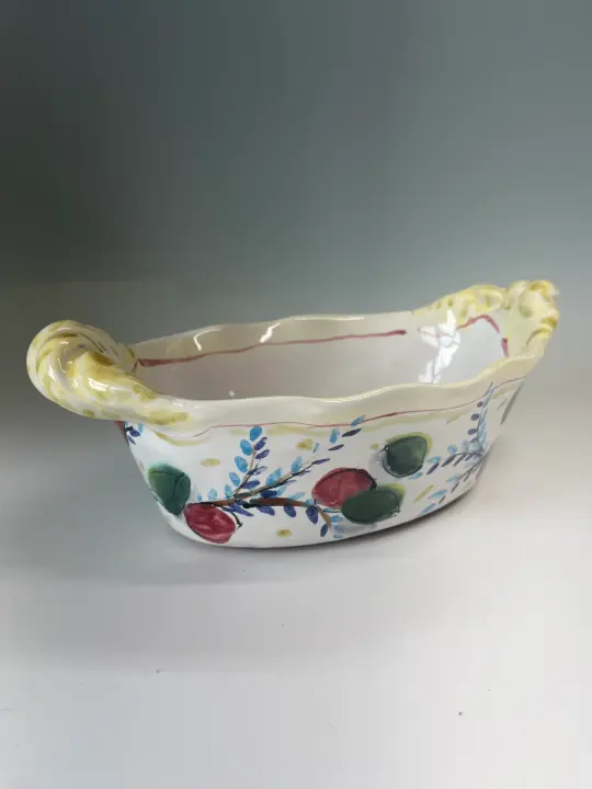Oval open casserole