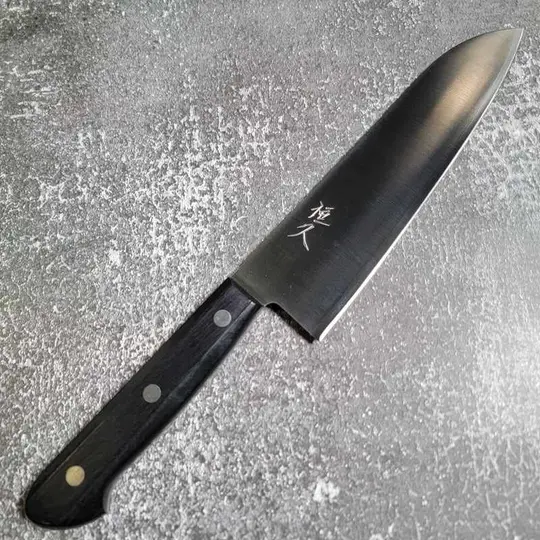TSUNEHISA SLD Migaki Santoku 180mm Yo Handle