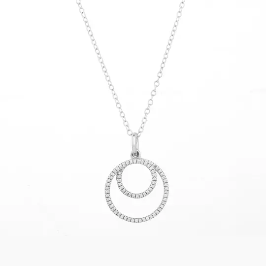 Ella Stein Inner Circle Pendant Necklace
