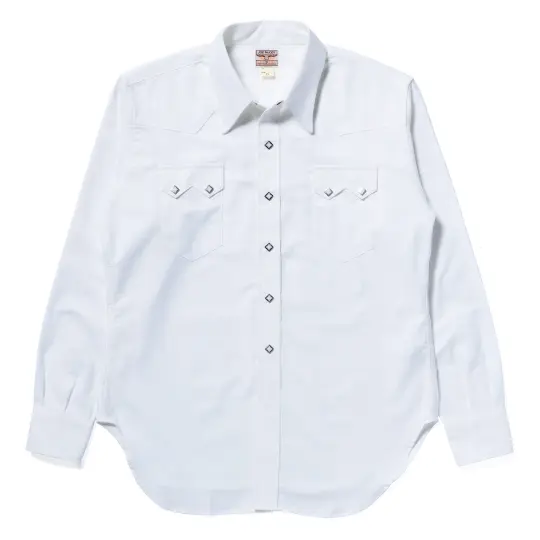 OXFORD WESTERN SHIRT / SAWTOOTH