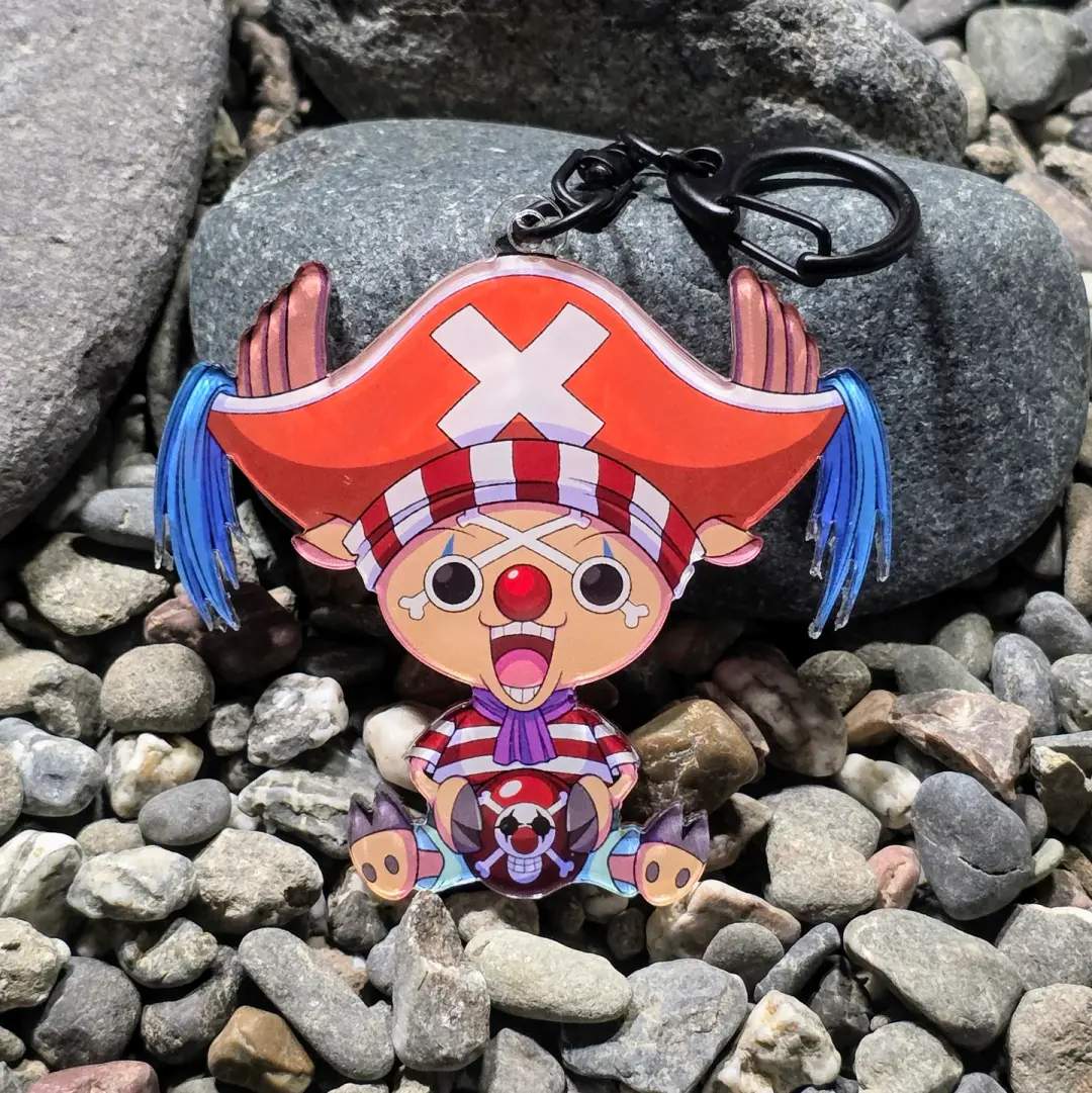 Clown Pirate Keychain
