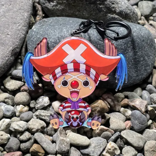 Clown Pirate Keychain