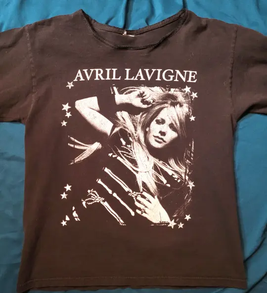 Avril Lavigne Best Damn Tour 2008 band tour t-shirt, size s