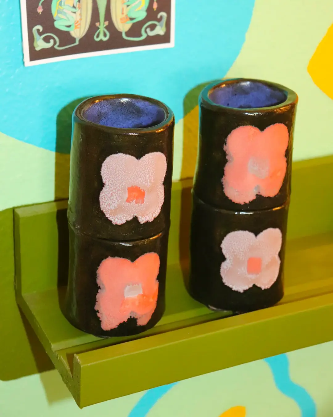Blurry Petal Espresso Cup Set