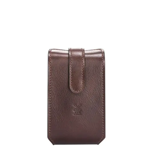 MÜHLE TRAVEL Razor & Shaving Brush Case, Brown