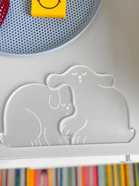 "Perfect Nap" (DOGS) Set of two acrylic coasters