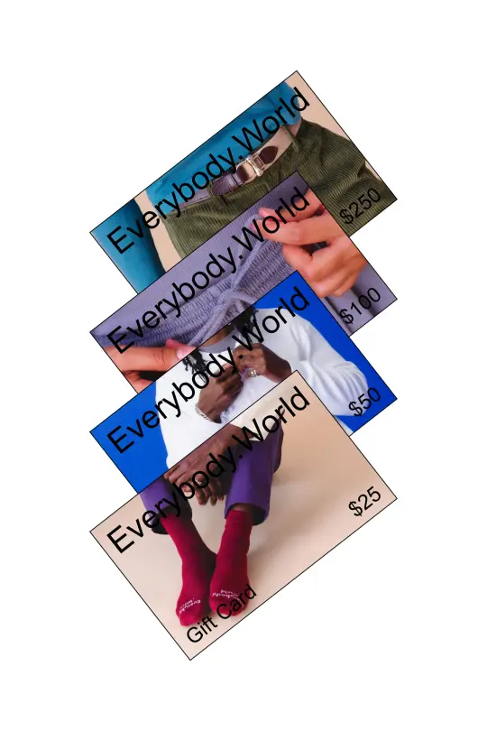 Everybody.World Digital Gift Card