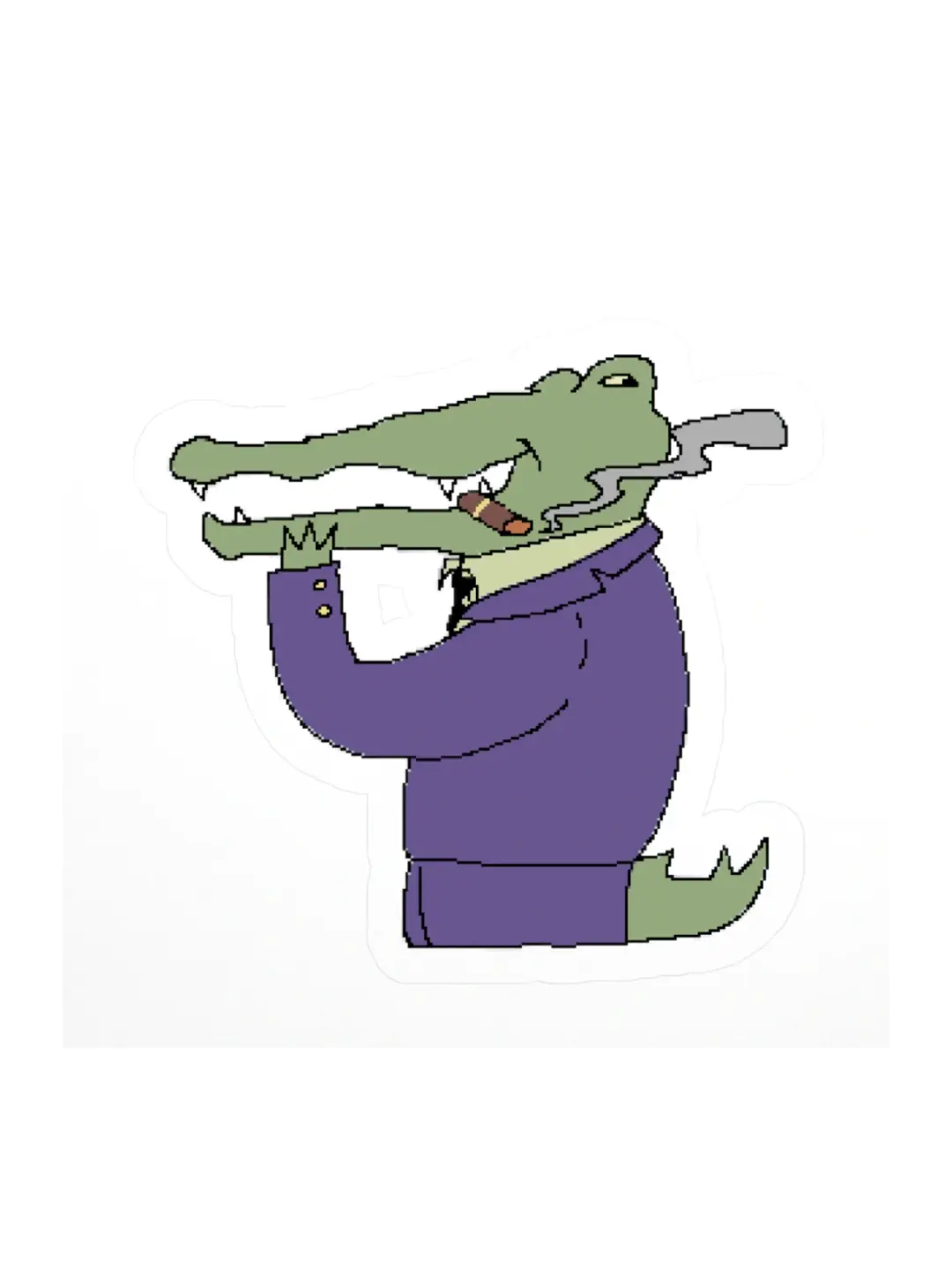 Mogul Gator Sticker